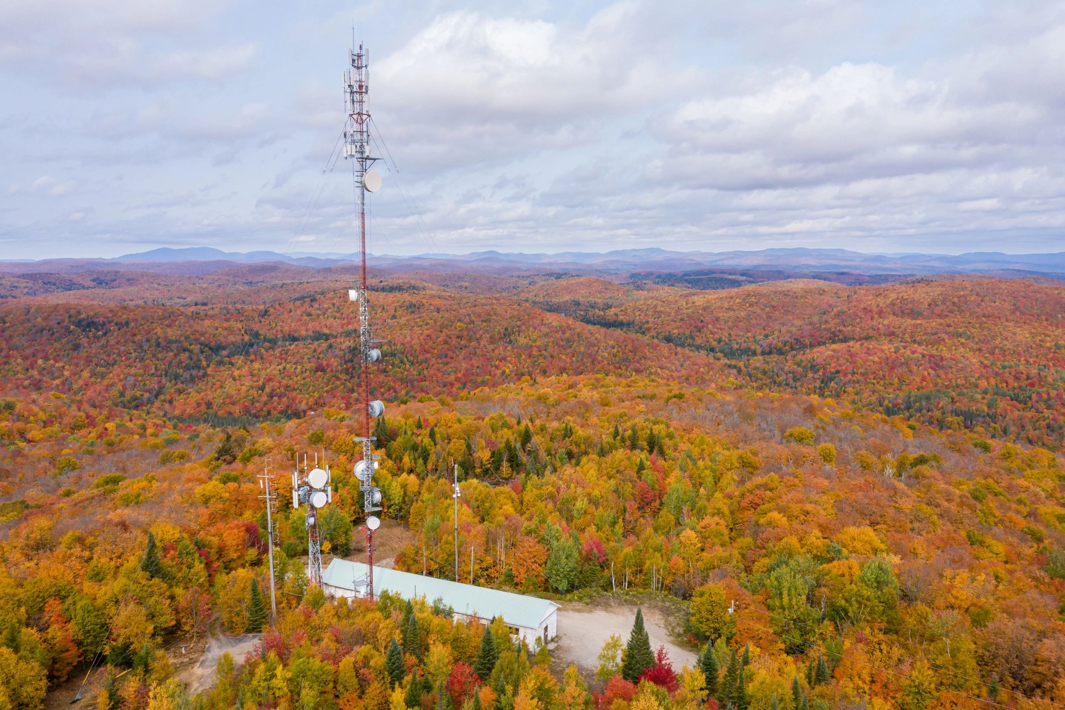 Telecommunications network infrastructure and antenna system